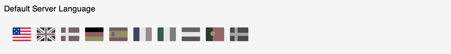 Languages Screenshot