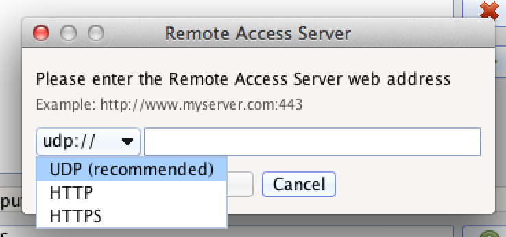 Access URL