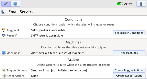 Configure Screenshot