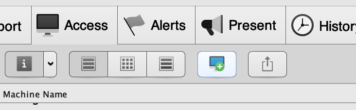 Preconfigured App Button Screenshot