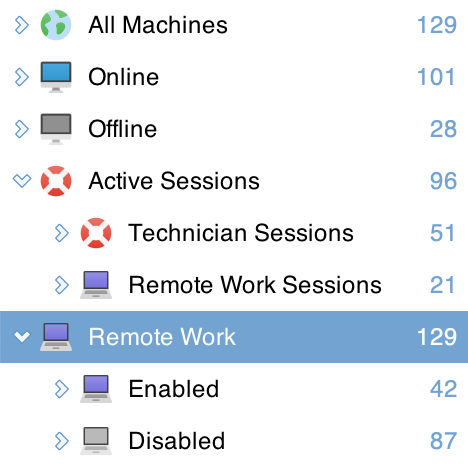 Access Tab Screenshot