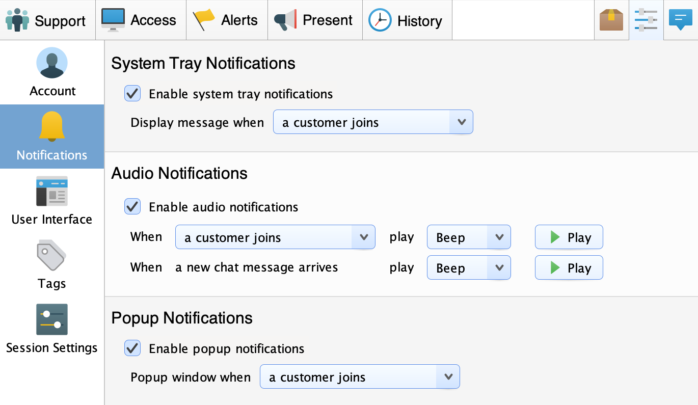 Notification Screenshot