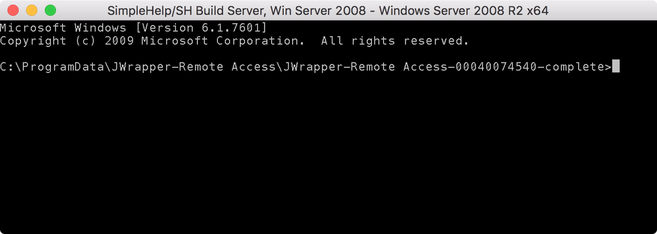Terminal Screenshot