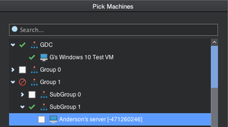 Group Picker Screenshot