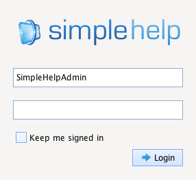 Login Screenshot