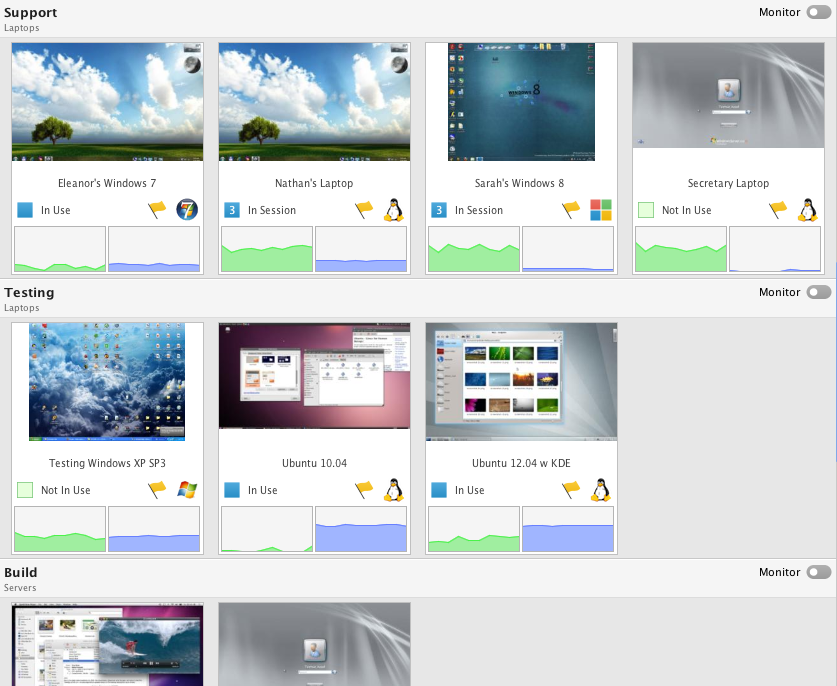 Grid View Screenshot