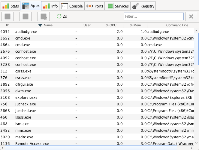 Apps Screenshot