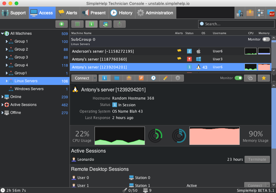 Dark Mode Screenshot