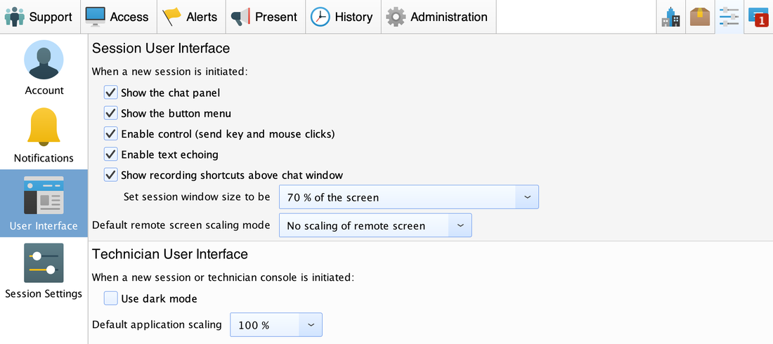 User Interface Screenshot