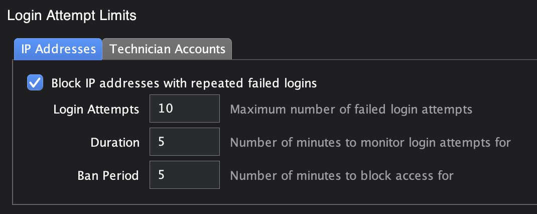 Security Screenshot