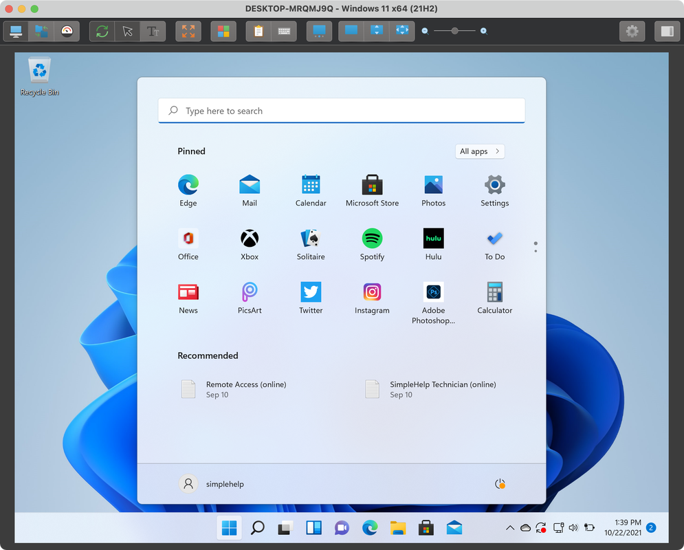 Screenshot
