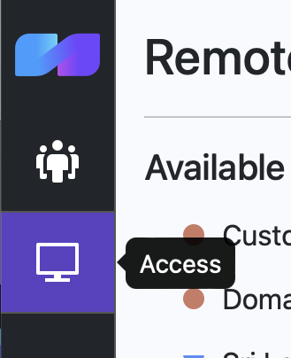 Web Tech Machine List Screenshot